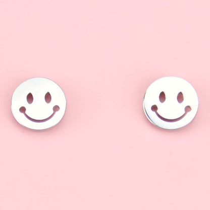 Smiley Face Stud Earrings