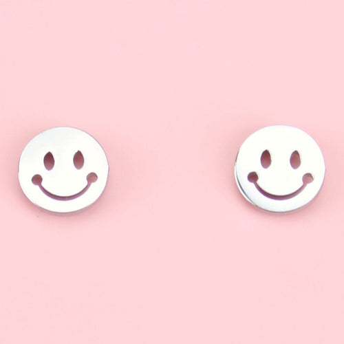 Smiley Face Stud Earrings