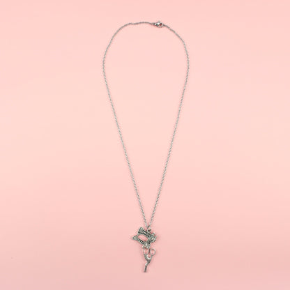 Singer Sewing Machine Necklace (Stainless Steel)