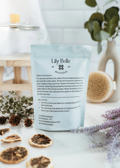 Spa Day Simmer Pot - Lemon Lavender Eucalyptus