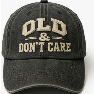 üß¢ 2026 New Year Hot Sale |  Vintage Distressed ‚ÄúOLD & DON‚ÄôT CARE‚Äù Cap