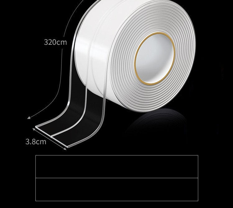 Waterproof Acrylic Caulk Tape ‚Äì 2 Rolls, Cuttable, 10.5ft x 1.4in, with Sealing Tool ‚Äì For Bath, Toilet, Sink & Kitchen