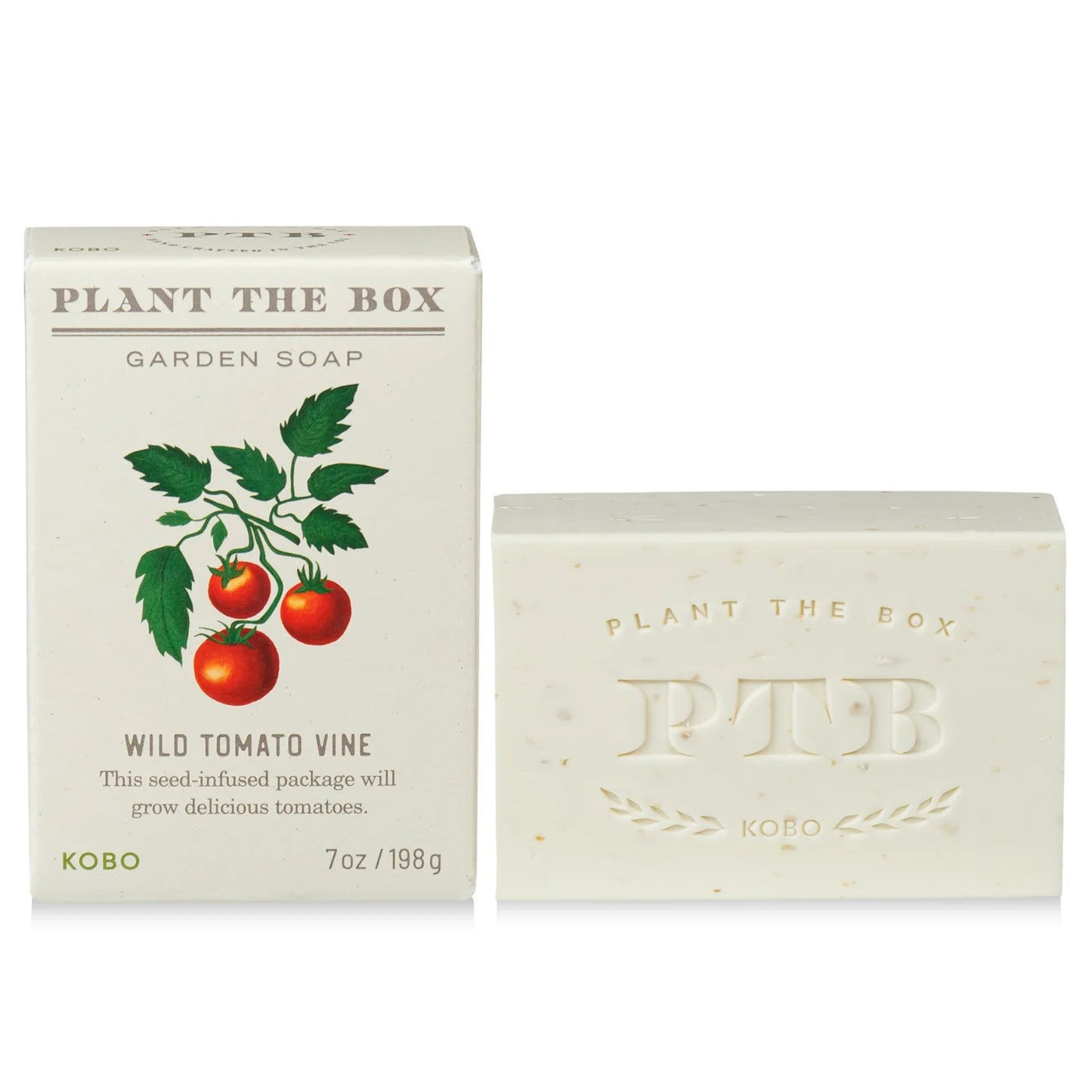 Plant the Box Wild Tomato Vine Bar Soap 7oz.