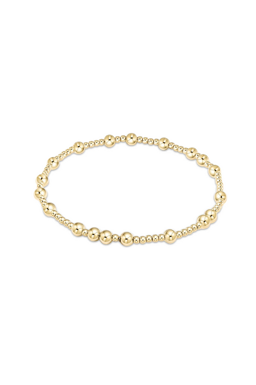 egirl Hope Unwritten 4mm Bead Bracelet - Gold