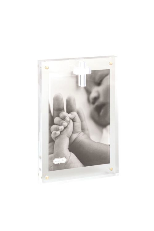 Vertical Layered Cross Acrylic Frame