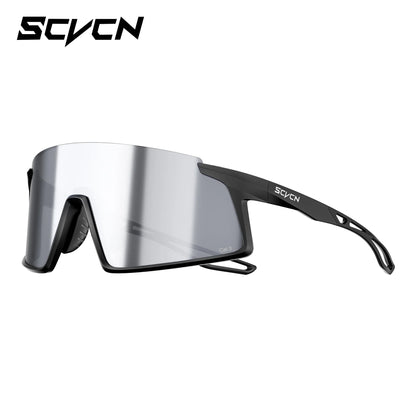Kapvoe Cycling Sunglasses Photochormic Glasses for Men Hiking UV400 Sports Casual Glggles MTB Bike Glasses Outdoor Eyewear 2026