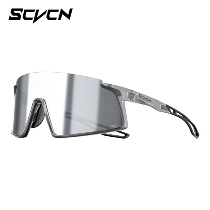 Kapvoe Cycling Sunglasses Photochormic Glasses for Men Hiking UV400 Sports Casual Glggles MTB Bike Glasses Outdoor Eyewear 2026