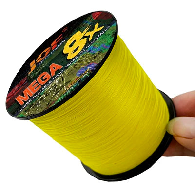8-Strand Braided PE Fishing Line – 18-78lb, 300m/500m, 5 Colors, Saltwater & Freshwater