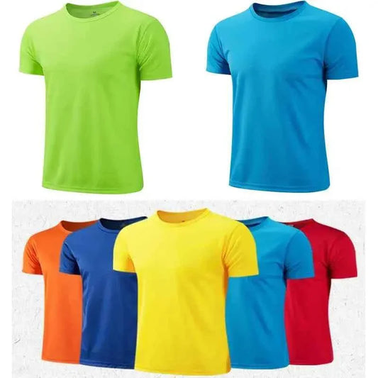 Men Women Short Sleeve Sport T Shirt Gym Jerseys Fitness Shirt Trainer Running T-Shirt  Breathable