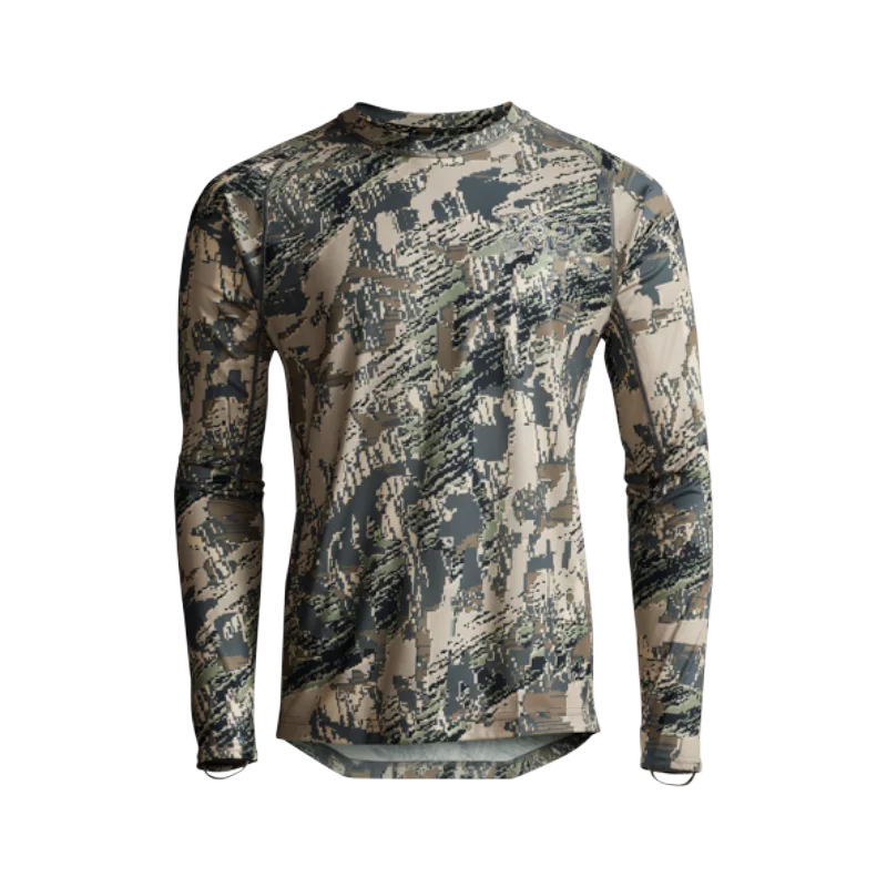 Men's Long Sleeve Camo Hunting & Fishing Pullover – Anti-Bacterial, Quick-Dry, Sizes M–XXXL