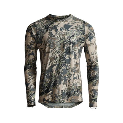 Men's Long Sleeve Camo Hunting & Fishing Pullover – Anti-Bacterial, Quick-Dry, Sizes M–XXXL