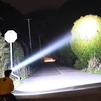 Rechargeable LED Headlamp 1000000LM Head LED Front Flashlight Most Powerful Long Range Headlight Outdoor Fishing Camping Lights