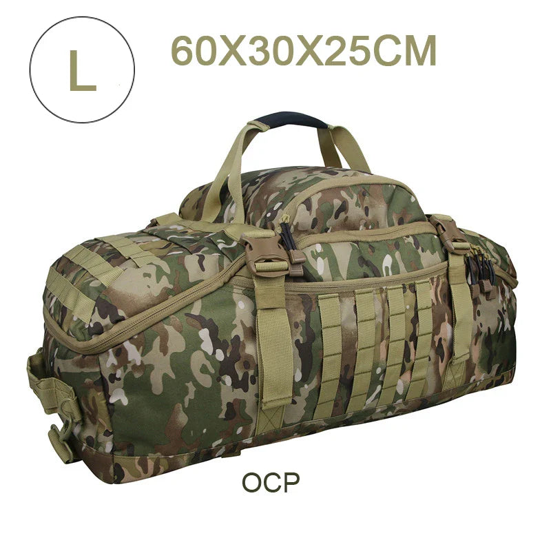 LQARMY Tactical Backpack – 30L 50L 80L Molle Hiking & Camping Duffel Bag