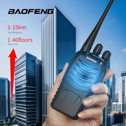 6Pack Baofeng 888S Walkie Talkie UHF Two Way Radio Long Range for Adult Radio Walkie Talkies Portable Transceiver For Handheld