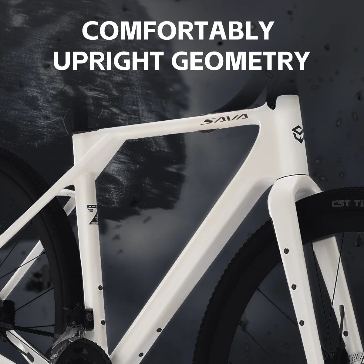 SAVA New R21 Gelaro S6/S4 Gravel Bike, All-Terrain Off-Road Bike, SAVA New R21 and GRX 12/GRX 20Speed Gearset Bicycle