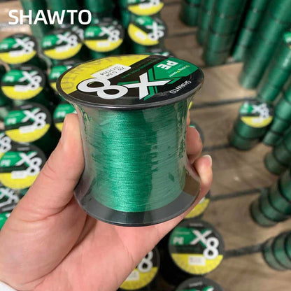 8-Strand PE Braided Fishing Line – 10–150LB, 300m/1000m, Saltwater & Freshwater