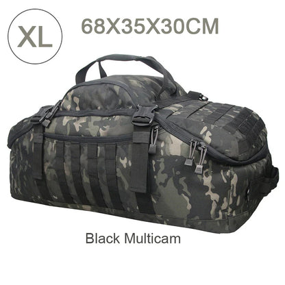 LQARMY Tactical Backpack – 30L 50L 80L Molle Hiking & Camping Duffel Bag