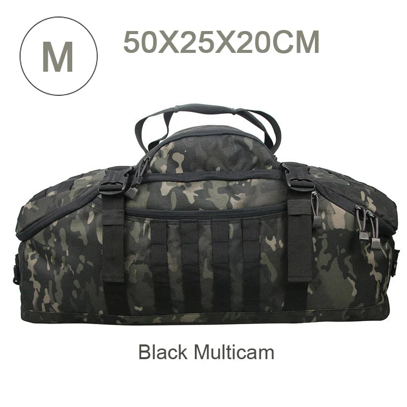 LQARMY Tactical Backpack – 30L 50L 80L Molle Hiking & Camping Duffel Bag