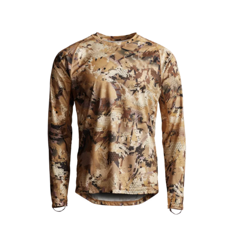 Men's Long Sleeve Camo Hunting & Fishing Pullover – Anti-Bacterial, Quick-Dry, Sizes M–XXXL