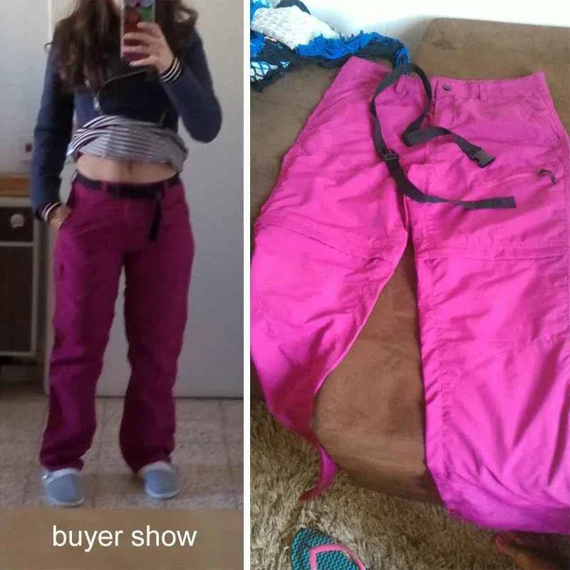 NUONEKO Women's Outdoor Hiking Pants Women Summer Quick Dry Trousers Travel Climbing Camping Trekking Pants Woman Sports Shorts