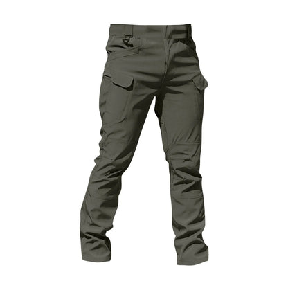 Men's Multi-Pocket Camo Cargo Pants – Tactical Overalls, 8 Colors, M-XXXL