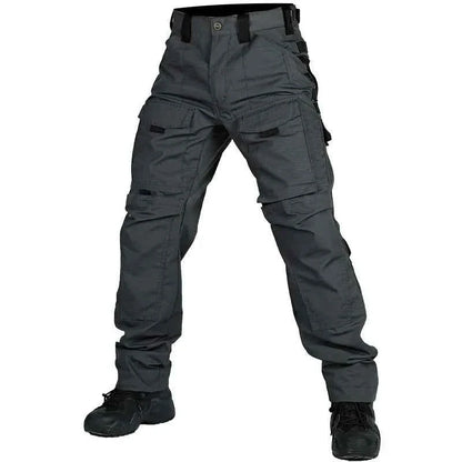 Men's Tactical Cargo Pants – Waterproof Multi-Pocket Outdoor Hiking Trousers