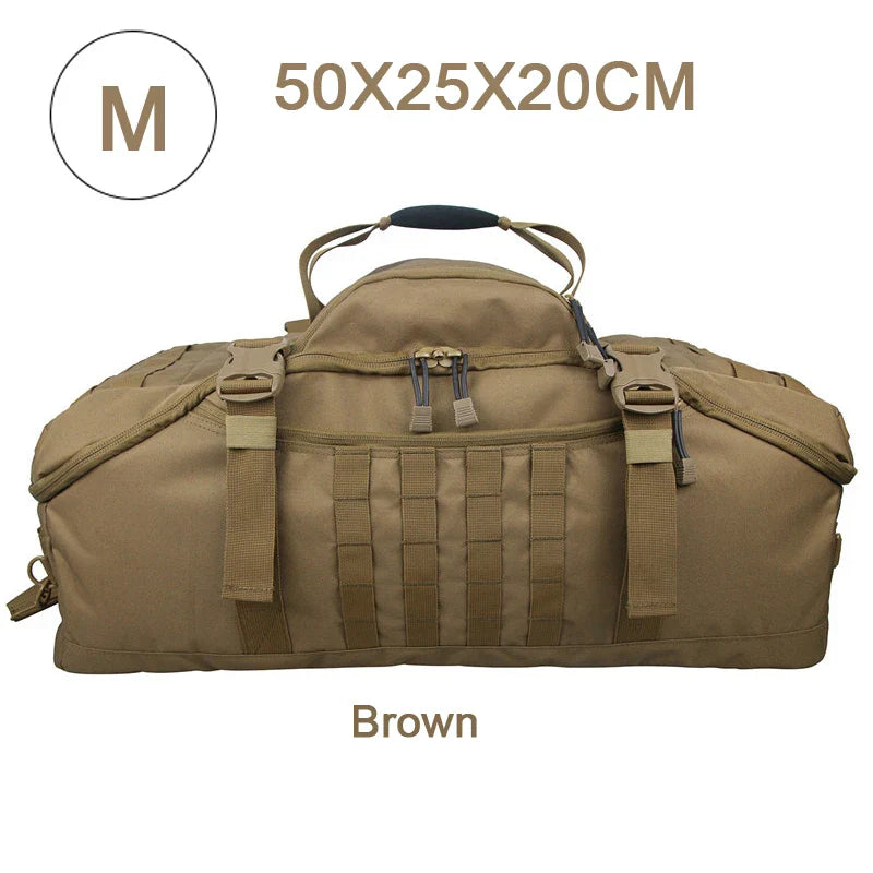LQARMY Tactical Backpack – 30L 50L 80L Molle Hiking & Camping Duffel Bag