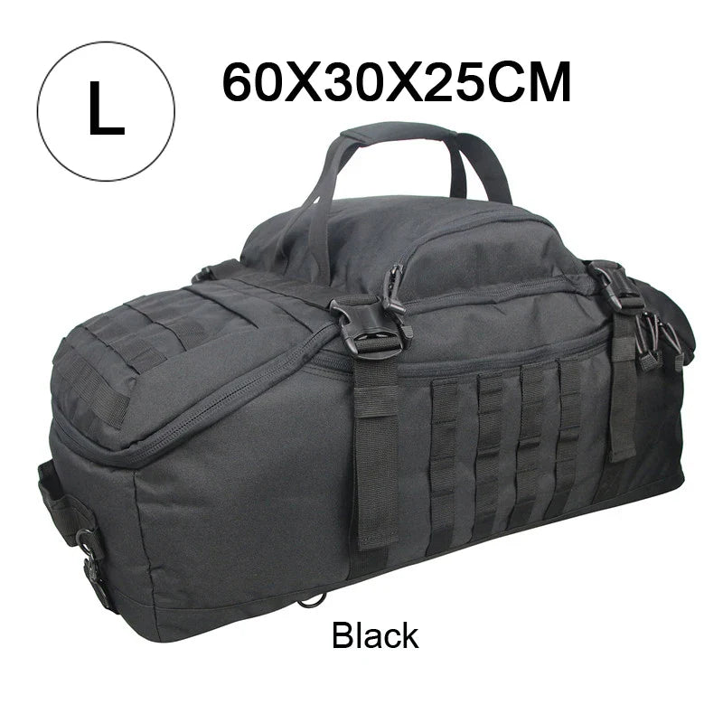 LQARMY Tactical Backpack – 30L 50L 80L Molle Hiking & Camping Duffel Bag