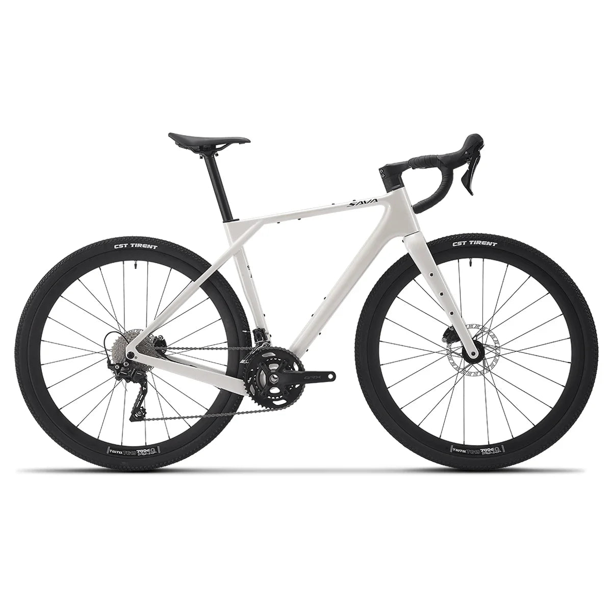 SAVA New R21 Gelaro S6/S4 Gravel Bike, All-Terrain Off-Road Bike, SAVA New R21 and GRX 12/GRX 20Speed Gearset Bicycle