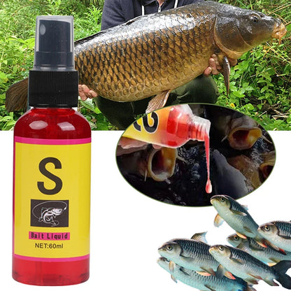 Liquid Fish Attractant Scent Spray – Natural Carp Bait Additive for Freshwater & Saltwater