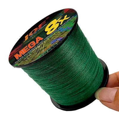 8-Strand Braided PE Fishing Line – 18-78lb, 300m/500m, 5 Colors, Saltwater & Freshwater