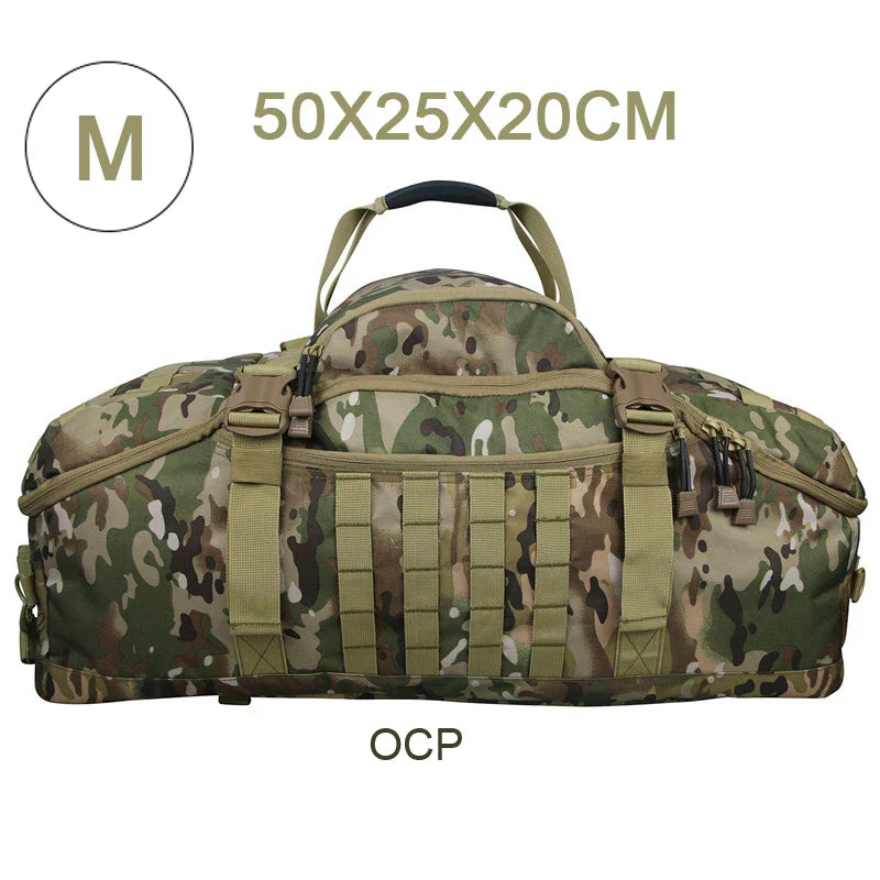 LQARMY Tactical Backpack – 30L 50L 80L Molle Hiking & Camping Duffel Bag