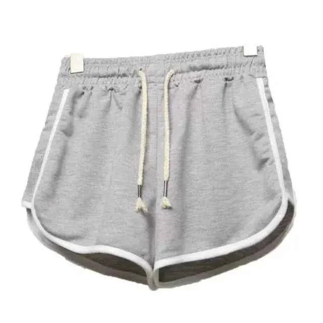 1pcs Summer Women Casual Solid Shorts Girl Gym Workout Shorts Pants Ladies Mid Waisted Yoga Short Student  Loose Shorts S-3XL
