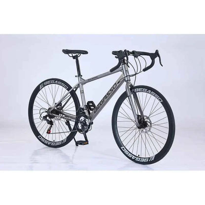 Cross-border wholesale 700C geared unisex road bike for urban outdoor commuting, adult student