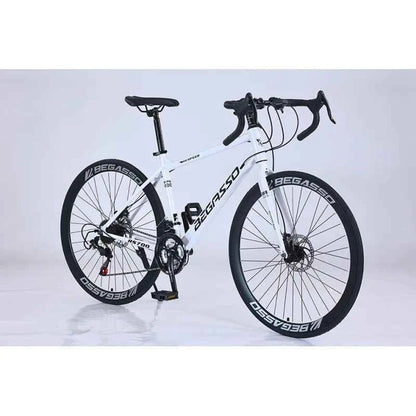 Cross-border wholesale 700C geared unisex road bike for urban outdoor commuting, adult student