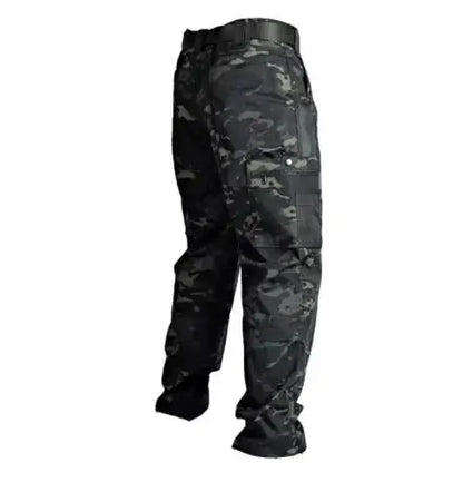 New Tactical Work Pants Men Outdoor Cargo Trousers Multi-pocket Waterproof Pant Autumn Spring Outdoor Workwear Hiking Trousers