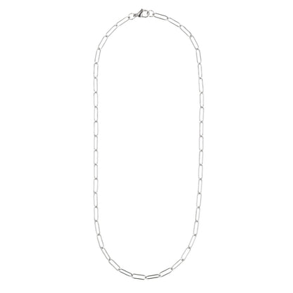Slim Oval Link Chain Necklace