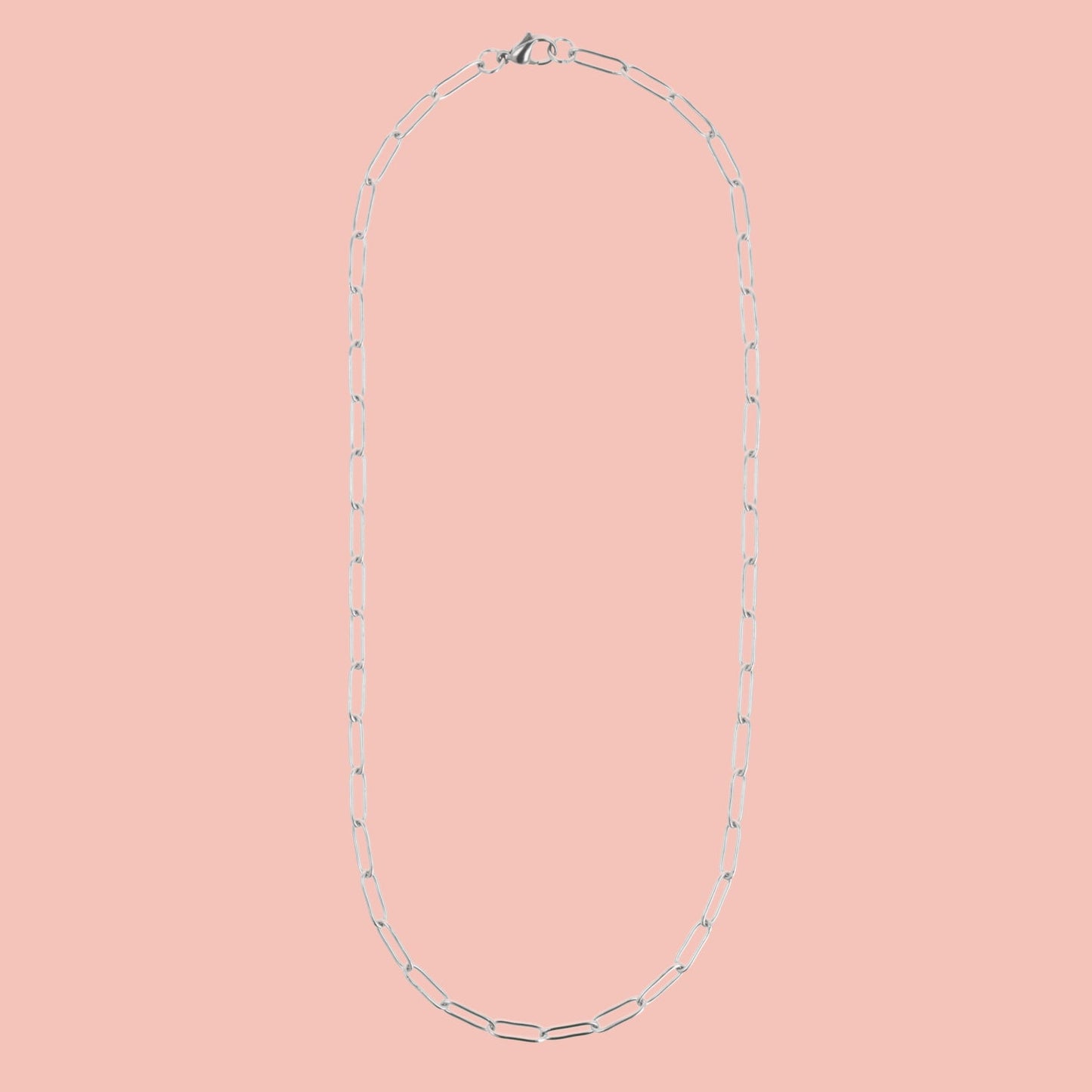 Slim Oval Link Chain Necklace