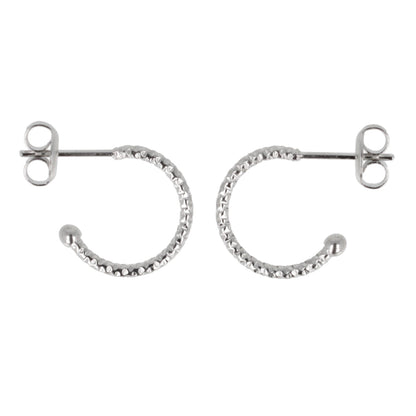 Sparkle Hoop Earrings