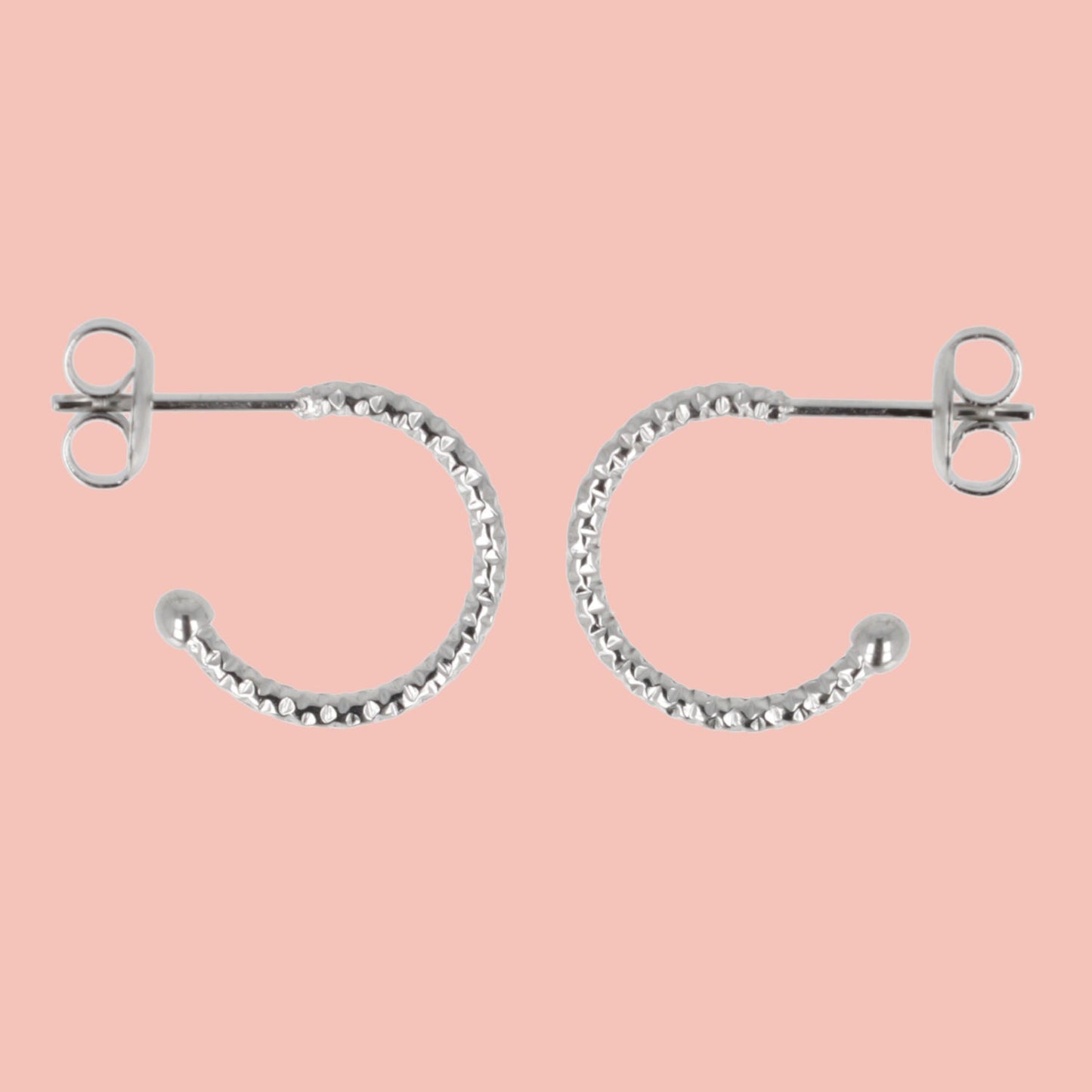 Sparkle Hoop Earrings