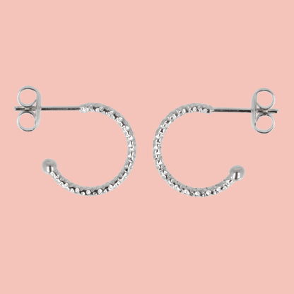 Sparkle Hoop Earrings