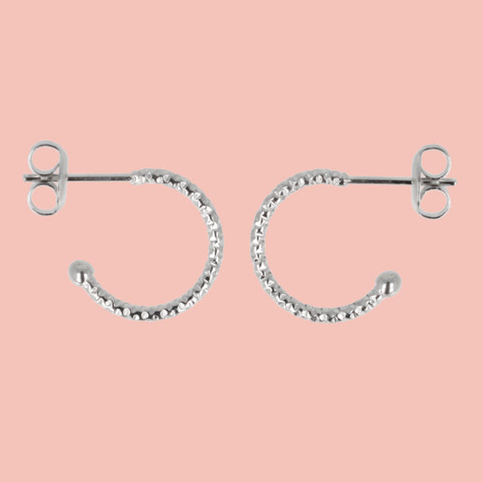 Sparkle Hoop Earrings