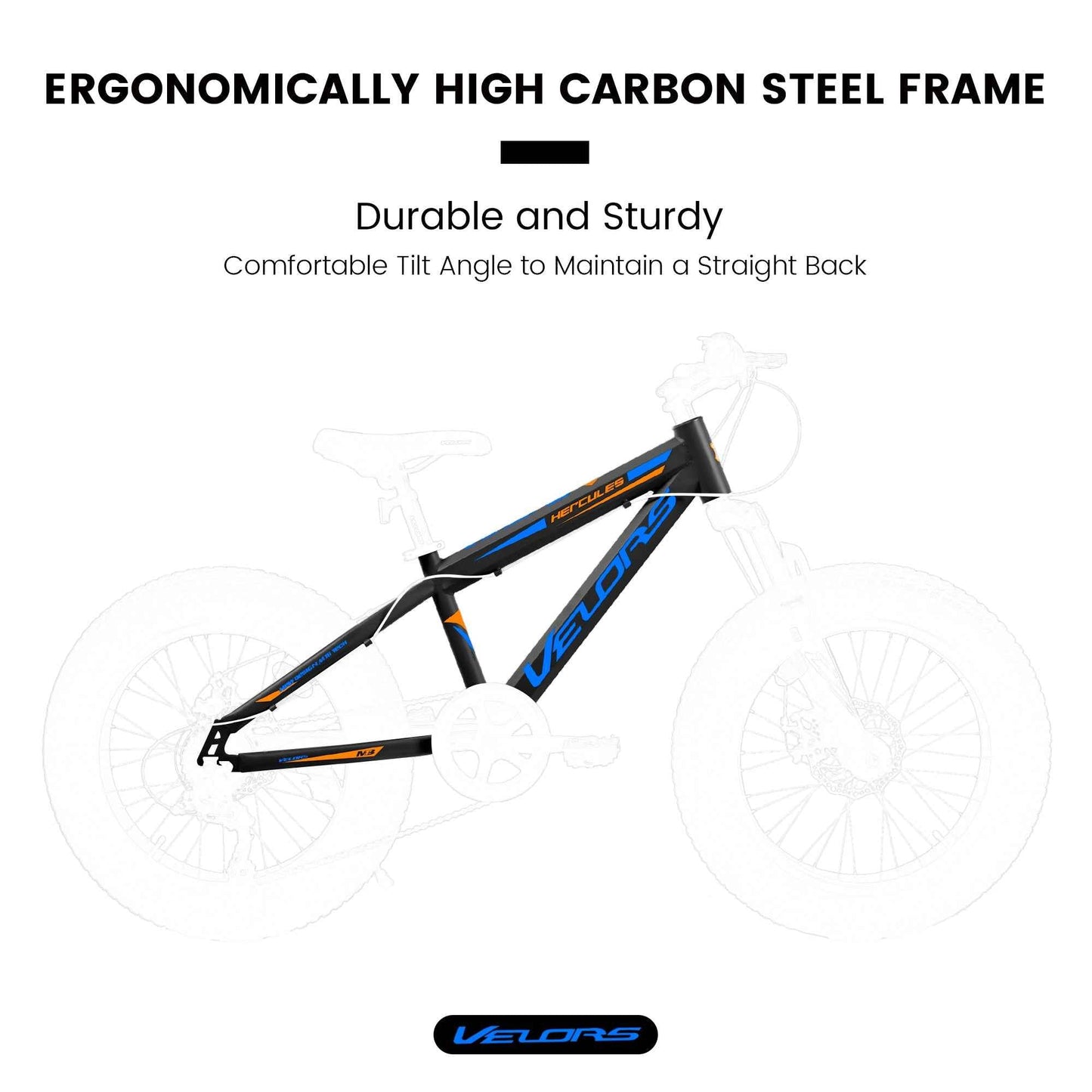 20" Fat Tire Mountain Bike | Full Shimano 7-Speed, Dual Disc Brakes & Front Suspension