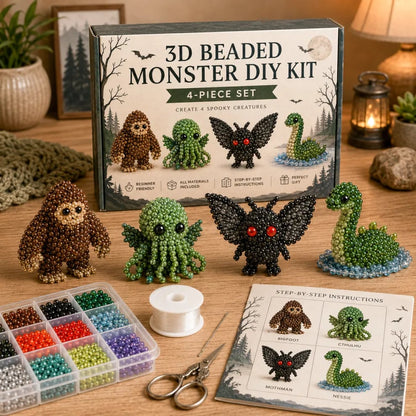 üßµ‚ú®DIY Petite 3D Beaded Animal Craft Kit