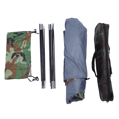 3–4 Person Camouflage Dome Camping Tent – UV-Proof 180T Polyester with Fiberglass Poles & Carry Bag