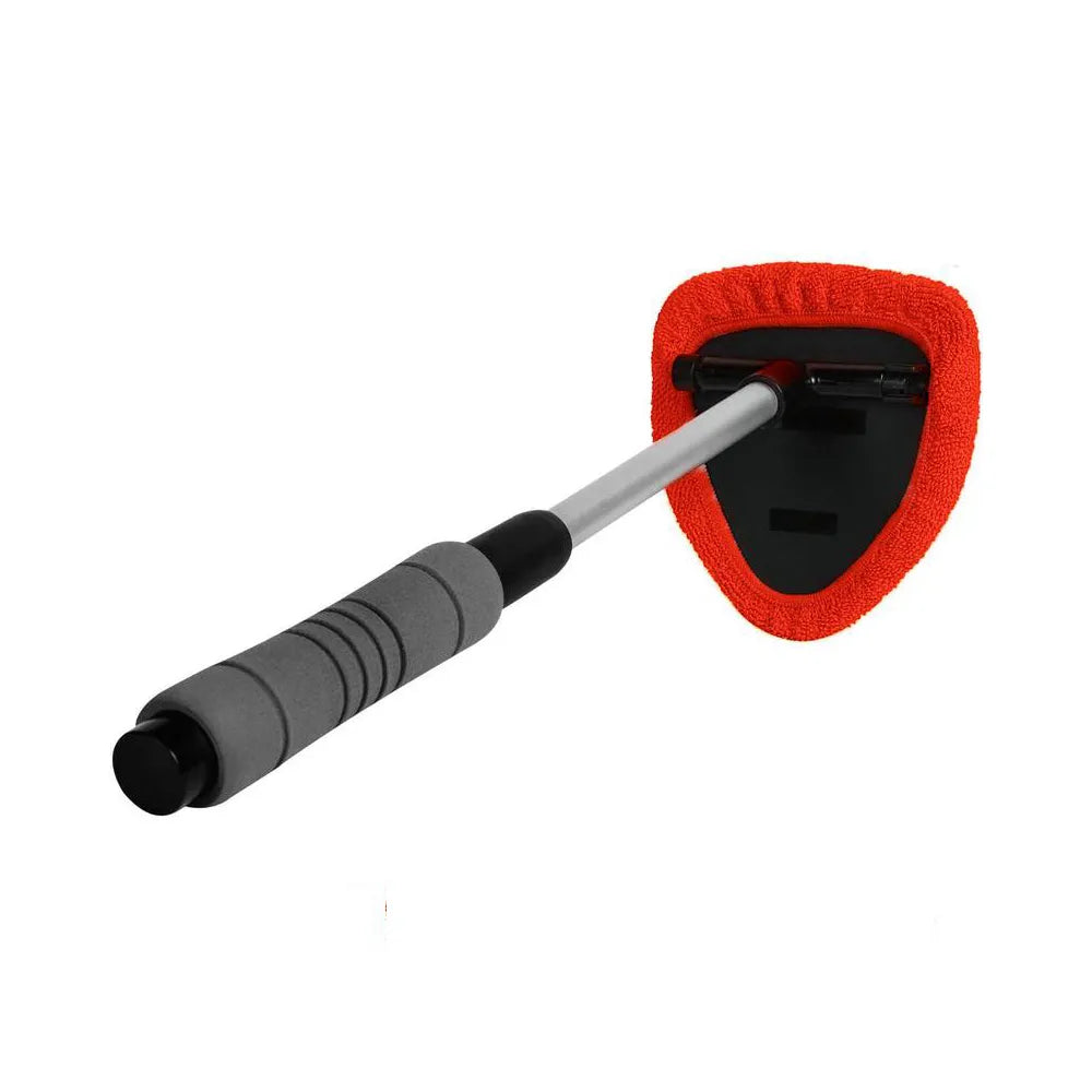 üî•Microfiber Car Windshield Cleaning Tool with Extendable Handle