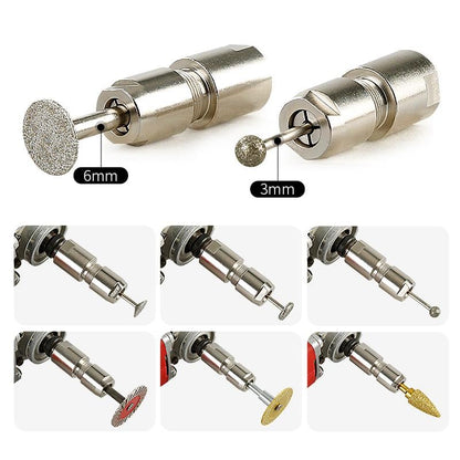 ‚öôÔ∏èAngle Grinder Conversion Kit üîß 3mm/6mm Dual Collet ‚Äì Universal Straight Grinder Adapter for Carving & Polishing