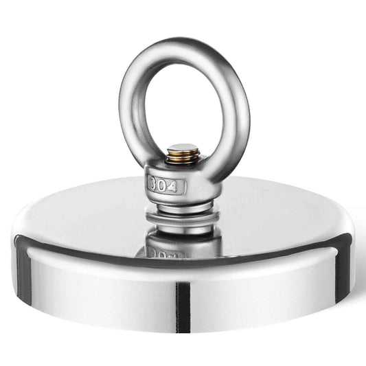 1000 lb Neodymium Fishing Magnet with Rotating Handle