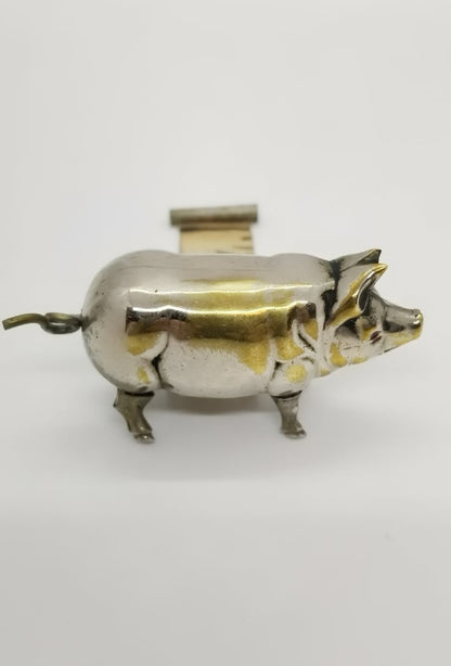 üìèAntique-Inspired Pig Mini Tape Measure