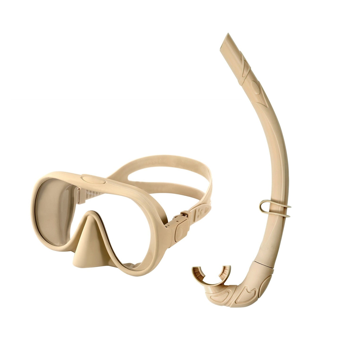 Large-Frame Anti-Fog Swim Goggles with Snorkel – Snorkeling Set